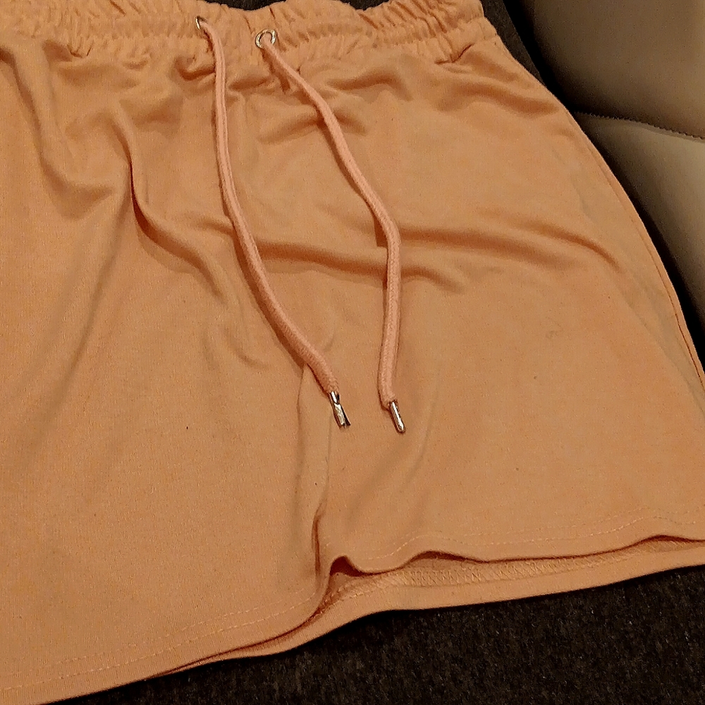 Pink pencil mini skirt adults medium